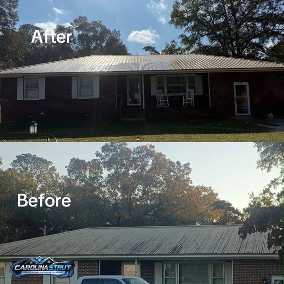 Professional Roof Soft Washing in the Pee Dee