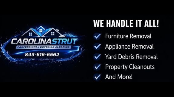 Affordable Junk Removal, Property Cleanouts & Debris Removal in the Pee Dee